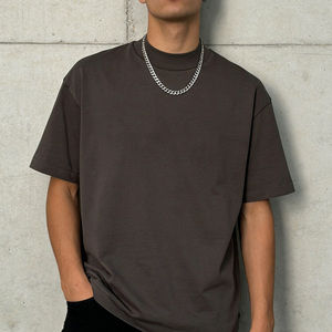 Camiseta con Efecto Ácido para Hombre, Estilo Hip Hop Urbano, Algodón Vintage, Logotipo Personalizado Impreso, Proveedor de Camisetas Lavadas al por Mayor - Product Image 4