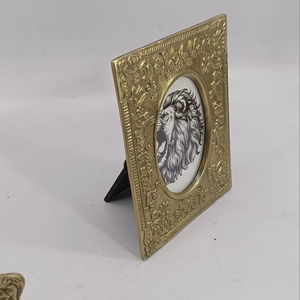 Vintage <b>Antique</b> Oval Picture <b>Frame</b> Elegant Decorative Photo <b>Frame</b> for Home Hotel Office Tabletop Wall Display - Product Image 6