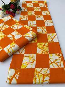 Tissu en coton imprimé Ankara de qualité supérieure pour robes, chemises, projets de couture, artisanat DIY et fournisseur d'exportation Hitjem Island - Product Image 5