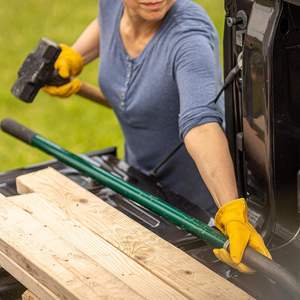 Gants en cuir de daim souple pour femme - Product Image 3