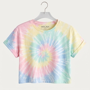 Nylon/Cotton Women Short Sleeve Solid Printed Blouse Summer 2026 Breathable Eco-Friendly Anti-Pilling O-Neck <b>Raglan</b> Sleeve - Product Image 2