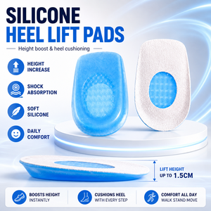 Solette Comfort in TPE, Supporti <span class=keywords><strong>per</strong></span> Tallone, Inserti <span class=keywords><strong>per</strong></span> Fascite Plantare, Cuscinetti <span class=keywords><strong>per</strong></span> Tallone e Spur Calcaneo, Sollievo dal Dolore, Cuscinetti <span class=keywords><strong>per</strong></span> Scarpe, Ingrosso OEM ODM - Product Image 1