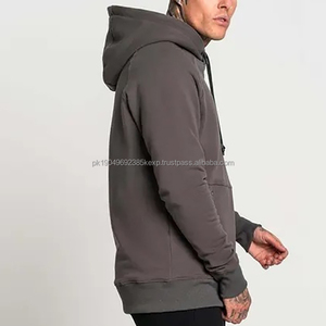 Sudadera con Capucha Esencial Premium al por Mayor para Hombre y Mujer, Logotipo Bordado Personalizado de Alta Calidad, Sudadera Unisex Gruesa con Capucha Esencial Personalizada - Product Image 4