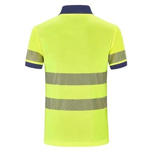Trending High Visibility ANSI Class 2 EN ISO 20471 Class 3 Waterproof Breathable Reflective Customizable Polo Safety Clothing - Product Image 2