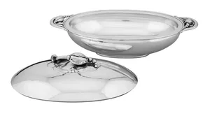 Casserole isotherme en acier inoxydable de qualité supérieure avec couvercle pour servir des aliments chauds |   Idéal pour la maison, l'hôtel et les buffets - Product Image 3