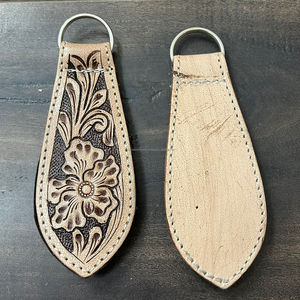 ที่หนีบหมวกแม่เหล็กทำจากหนังวัวแท้ที่ใส่หมวกแบบตะวันตกเครื่องมือลายดอกไม้แม่เหล็กที่ปลอดภัยสำหรับการเดินป่าปศุสัตว์ Rodeo และใช้ในชีวิตประจำวัน - Product Image 6