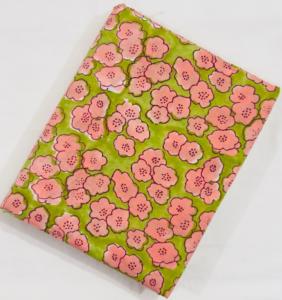 Tela india estampada a mano, hermosa tela decorativa hecha a mano con estampado floral, tela de algodón para confección de vestidos, textiles para el hogar, estampado personalizado - Product Image 5