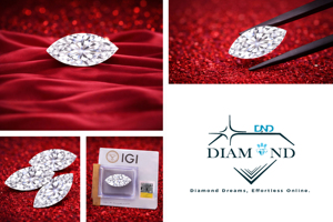 เพชรทรงมาร์คีส์ 0.49 กะรัต D VS2 เพาะเลี้ยงในห้องปฏิบัติการ CVD ได้รับการรับรองจาก IGI - Product Image 5