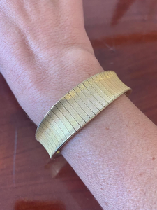 18k <b>Solid</b> Real Gold Plated Geometric Cuff <b>Bracelet</b> Alloy For Unisex Fashion Classic Style <b>Bracelets</b> Bangles - Product Image 4