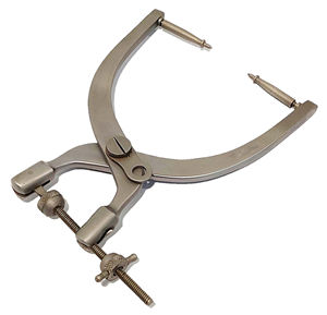 Ensemble de pinces de traction cervicale Crutchfield en acier pour neurochirurgie, comprenant 2 fraises, certifié CE, haute qualité SurgiRight - Product Image 4