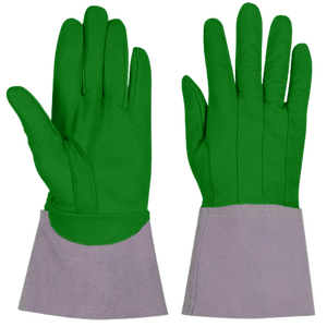 Guantes de Soldadura TIG Reforzados de Cuero de Vaca y Cabra de Alto Rendimiento con Puño de Seguridad de 11 oz, Antiestáticos, para Seguridad Industrial - Product Image 4