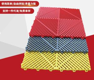 Dalles de sol de garage en PP antidérapantes à emboîtement, directement de l'usine, tapis de sol de garage pour le lavage de voitures et les ateliers de detailing - Product Image 4