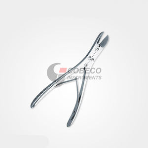 Cisaille à os robuste en acier inoxydable pour autopsie, instrument chirurgical thoracique vétérinaire - Product Image 5