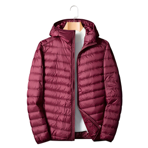 Latest Customized Hooded <b>Jackets</b> <b>Packable</b> Warm Winter Coat Outerwear Fashion Quilted Mens Puffer <b>Jacket</b> - Product Image 4