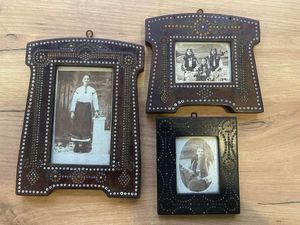 High Quality Solid <b>Wood</b> Epoxy Resin Photo <b>Frame</b> Luxury Handmade <b>Picture</b> <b>Frame</b> for Family Portrait Wedding Memory Display - Product Image 3