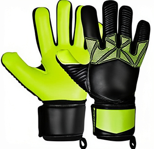 Guantes de Portero Personalizados ARTIZ INTERNATIONAL, Látex Grueso Antideslizante y Resistente al Desgaste, Soporte para Dedos de Fútbol, Cierre de Gancho y Bucle - Product Image 1