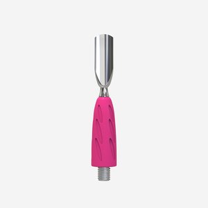 Poussoirs à cuticules plats UNIQ-16 (Rounded Narrow) en acier inoxydable à bord tranchant pour ongles en acrylique, dissolvants de vernis gel pour manucure - Product Image 1