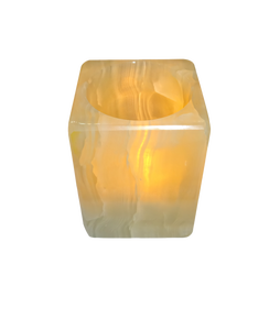 Nuevo Diseño Moderno, Portavelas de Mármol y Ónix, Estilo Europeo, Decoración de Lujo para el Hogar, Portavelas - Product Image 1