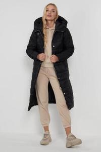 High Quality Woman Leather Puffer Jacket Clothing Manufacturers Custom Logo Outwear Winter Coat Down Jacket for Women - Product Image 2