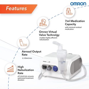 <span class=keywords><strong>Nebulizador</strong></span> Compresor Ultra Compacto y Silencioso <span class=keywords><strong>Omron</strong></span>, <span class=keywords><strong>Nebulizador</strong></span> Compresor Portátil <span class=keywords><strong>Omron</strong></span> NE-C28, Para Nebulización - Product Image 4