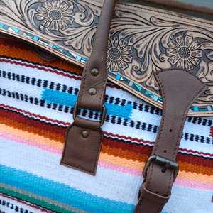 Sac de voyage Western en cuir véritable pour femme, en cuir de vachette pleine fleur, modèle 2026, tendance, pour toutes les saisons - Product Image 3