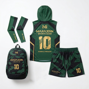 Uniformes de Fútbol 7V7 Personalizados, Bordados, Transpirables, con Características Personalizadas, Incluyendo Nombre del Equipo, Números y Pantalones Cortos - Product Image 2