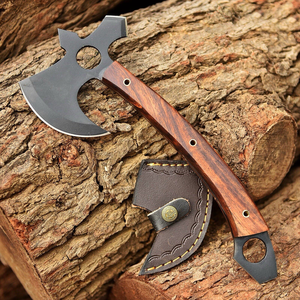 Hacha Vikinga de Acero Hecha a Mano de Alta Calidad, Venta Directa de Fábrica, para Uso en Campamentos al Aire Libre, Hachas Vikingas Tácticas y de Supervivencia - Product Image 1