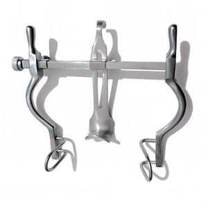 Écarteur abdominal Balfour en acier inoxydable pour instruments médicaux, lames d'écartement 180 mm, lame centrale 70x35 mm, 20 cm - Product Image 3
