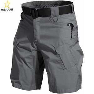 Shorts de randonnée pour hommes, légers, à séchage rapide, tactiques, avec poches (sans ceinture) - Product Image 1