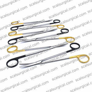 Metzenbaum TC Supercut Delicate Nasal Scissors 18cm German Stainless Steel Surgical Instrument for ENT <b>Plastic</b> Surgery - Product Image 5