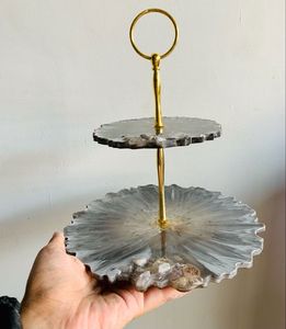 Stylish Resin Cake <b>Stand</b> Designed For Birthday Cakes Afternoon <b>Tea</b> Parties And Event Decoration - Product Image 1