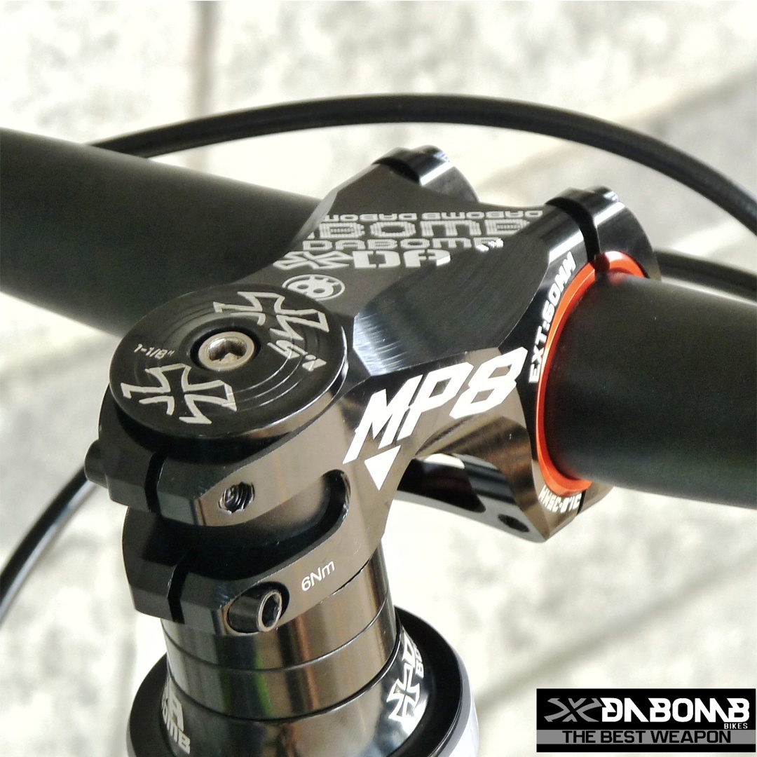 DA BOMB OEM CNC Long 31.8mm 35mm 2in1 Enduro MTB Stem
