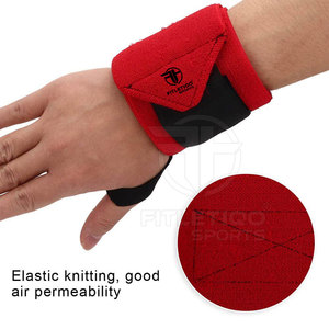 สายรัดข้อมือแบบปรับได้ น้ำหนักเบา ขายดีที่สุด สำหรับการฝึกซ้อม ฟิตเนส ออกกำลังกาย ระบายอากาศได้ดี ผลิตในประเทศปากีสถาน - Product Image 4