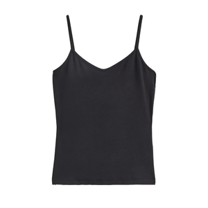 Camiseta Deportiva de Alta Calidad 2026, Premium, de Spandex/Poliéster, Sólida, Transpirable, para Gimnasio y Fitness, Top Deportivo para Mujer, Venta al Por Mayor, Tejido Acanalado Ajustado - Product Image 6