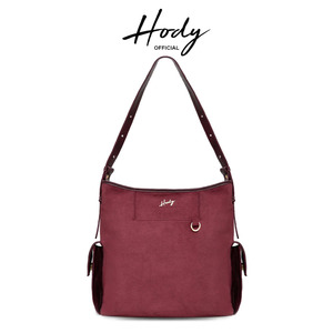Premium Fashion Suede 12 Inch Convertible Totepack Laptop Compartment Multi-Pocket Design Satin Lining Zipper Closure Single - Product Image 1