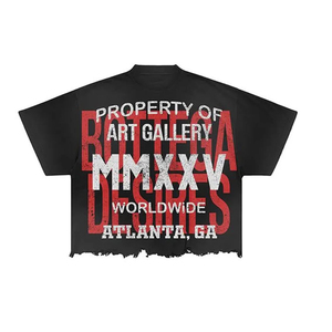 T-shirt de luxe de marque pour homme, vêtements de rue de haute qualité, impression DTG, streetwear, t-shirts graphiques vintage, t-shirt oversize uni pour homme - Product Image 2