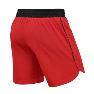 Shorts Homme Rouges à Séchage Rapide avec Taille Élastique et Poches Latérales, Style Sport Décontracté, Longueur Courte, Couleur Unie, Tissu Tricoté 2026 - Product Image 2