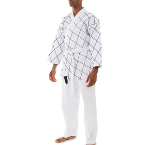 Uniforme de judo professionnel fabriqué par un fabricant spécialisé, 100% coton respirant, tenue d'entraînement avec ceinture - Product Image 3