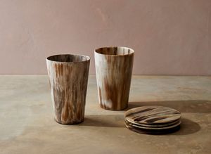 Copa de Vino Tallada a Mano en Cuerno Natural de Alta Calidad, Personalizada, para Uso en Hogar, Restaurante y Hotel, Venta Directa al por Mayor - Product Image 3