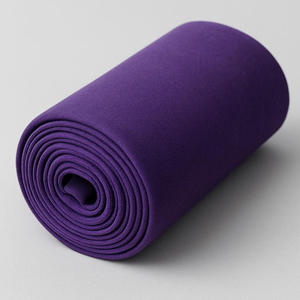 Chaqueta Acolchada de Piel de Oveja Morada, Abrigo de Invierno Cálido con Cuello Alto y Logotipo Frontal, Ropa Exterior para Hombre y Mujer - Product Image 2