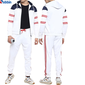 Ensemble de survêtements OEM personnalisés, très demandés, nouveau style, en gros, à rayures, couleur personnalisée, pour la gym et l'entraînement sportif - Product Image 6