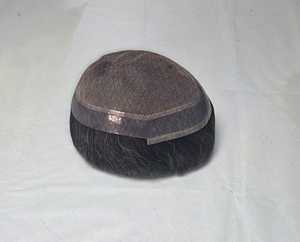 Premium Quality <b>Mens</b> Hair <b>Wig</b> Kinky Straight Remy Hair Toupee 100% Density Soft Loose Deep Wave - Product Image 5