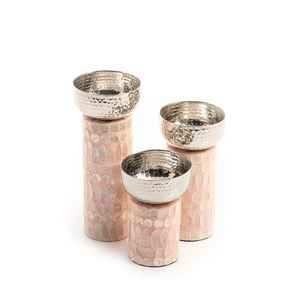 Recién llegado: Tazón de resina de nácar y acero inoxidable, vajilla para servir comida, tazón metálico hecho a mano. - Product Image 4