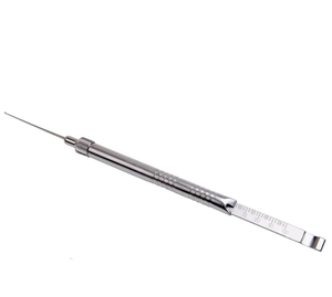 Jauge de profondeur en gros pour vis de 4,5 mm et 5,0 mm, longueur 120 mm, en acier inoxydable - Product Image 1