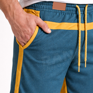 Shorts décontractés pour hommes de haute qualité, motif uni, vente chaude, fabriqués au Pakistan - Product Image 6
