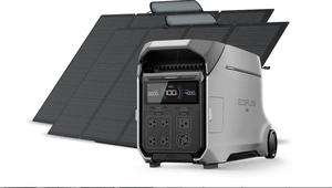 Generador Solar DELTA Pro <span class=keywords><strong>3</strong></span> de 4096 Wh con 2 Paneles Portátiles de 400 Wc, Salida de CA de 120/240 V y 4000 W, Generador Solar para Uso Doméstico - Product Image 2