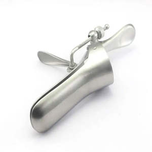 Spéculum vaginal manuel en acier inoxydable bleu, instruments gynécologiques pour électrochirurgie, ensemble d'instruments médicaux - Product Image 3