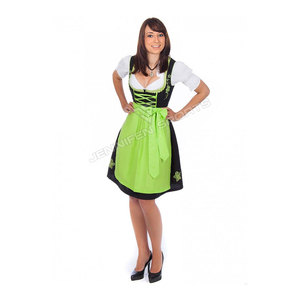 Costume de carnaval d'Oktoberfest de haute qualité, robe de serveuse de bar, serveuse de bière allemande, cosplay, robe bavaroise Dirndl - Product Image 3