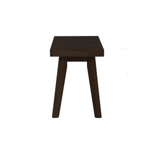 Chaise de salle à manger minimaliste en bois massif, style Mid-Century Modern, avec pieds coniques, pour cuisine, salle à manger, bureau à domicile, bout de lit - Product Image 4