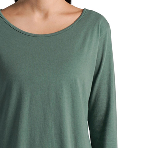 Camisetas Casuales de Manga Larga para Mujer, Talla XL, con Encaje, Cuello Redondo, Corte Holgado, Transpirables, Básicas, para Otoño e Invierno - Product Image 3